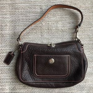 Coach Brown Leather Handbag